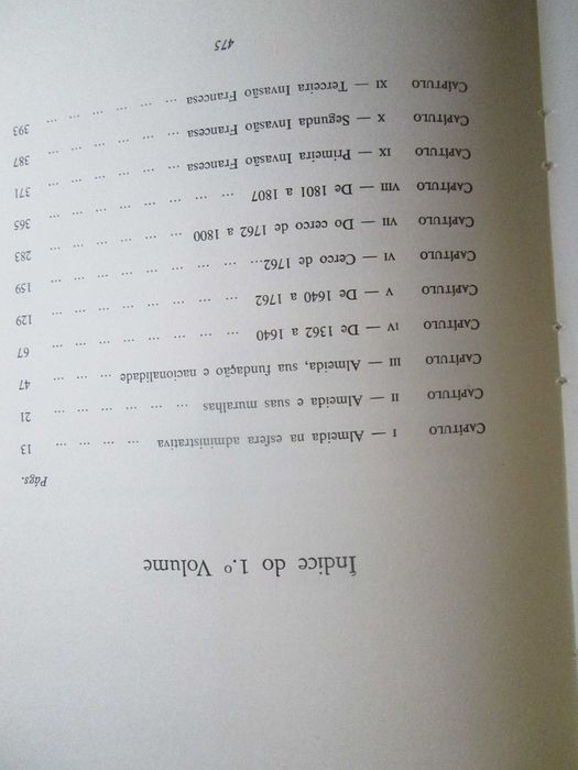 Almeida Subsídios para a sua História, José Vilhena De Carvalho - 2vol