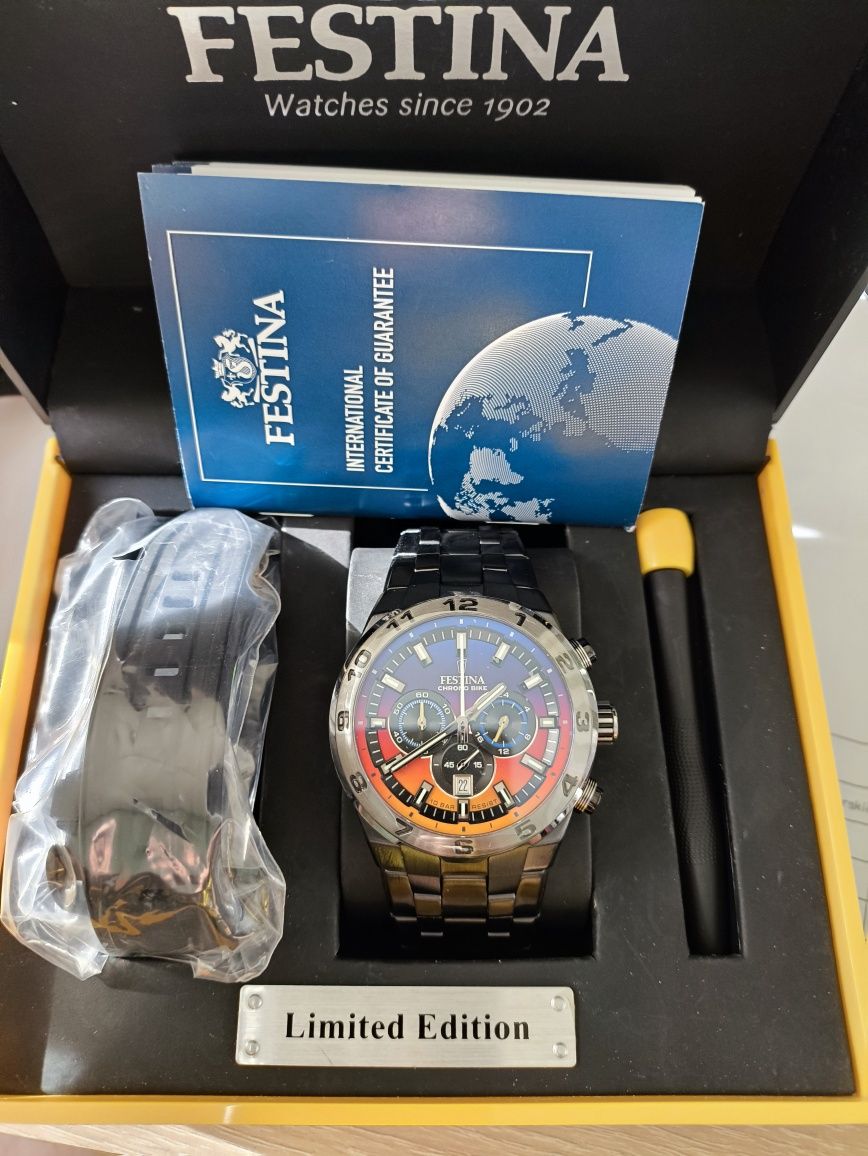 Zegarek Festina f20674/1 limited edition nr 499/999