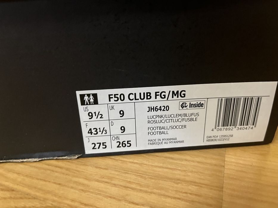 Бутси F50 Adidas 27 см