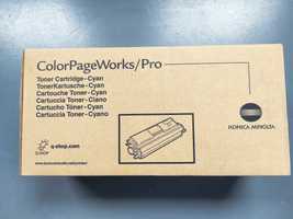 Toner ColorPageWorks/Pro - Cyan 2 sztuki Minolta Page Pro L WYPRZEDAŻ