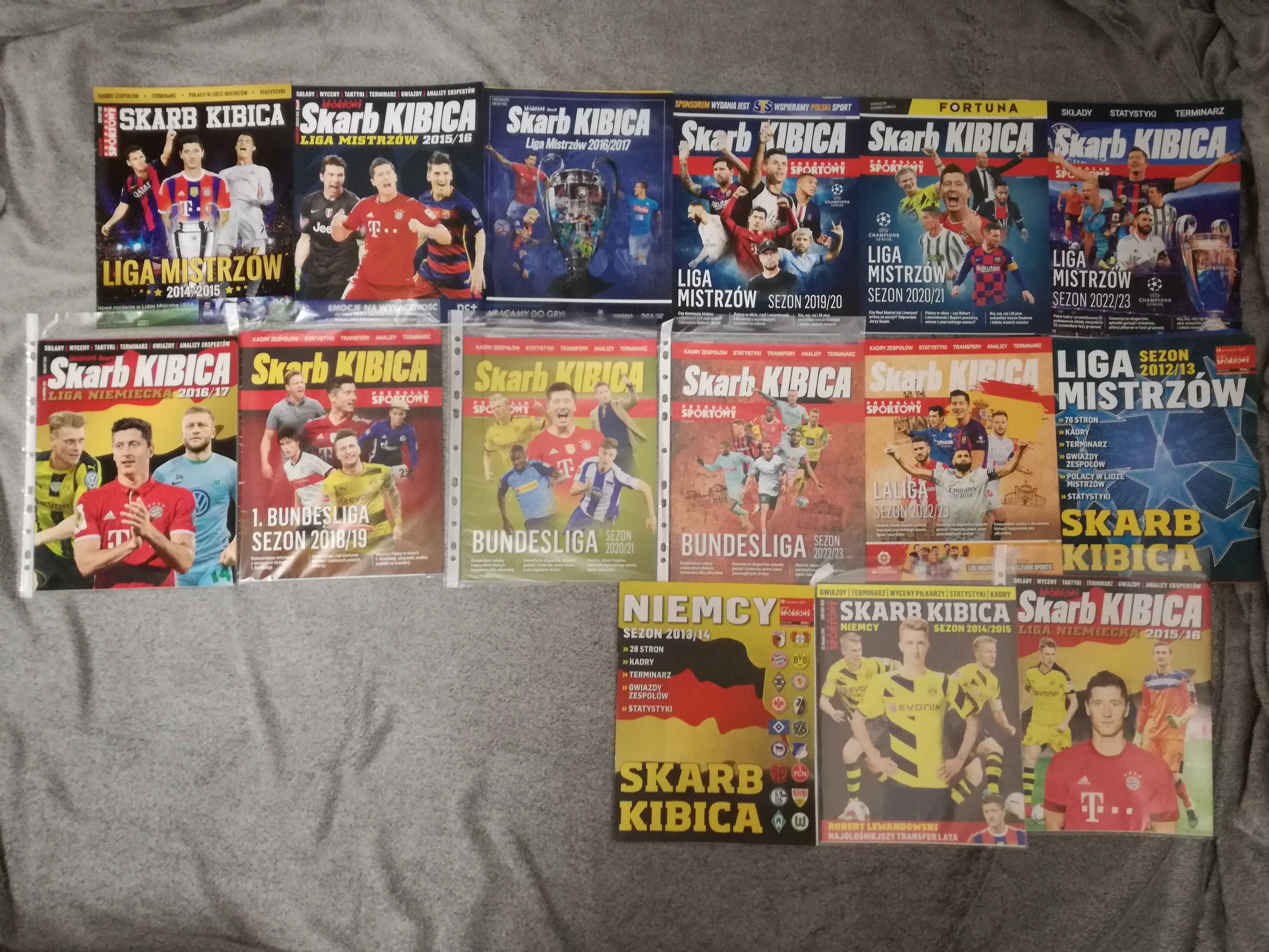 Kolekcja Robert Lewandowski ponad 200 elementów, gazety/bilety/gadżety