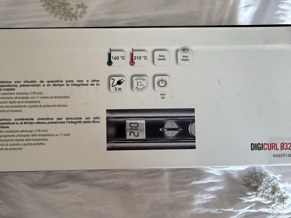 Babyliss Pro - modelador para o das e caracóis