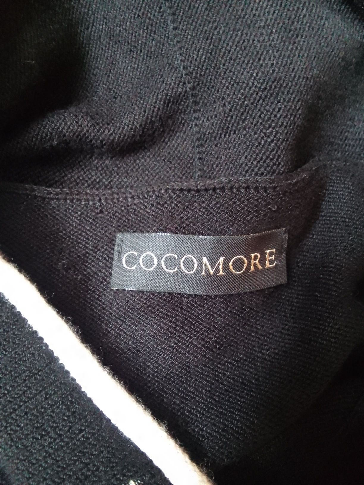 Bluza sweterkowa damska z kapturem COCOMORE