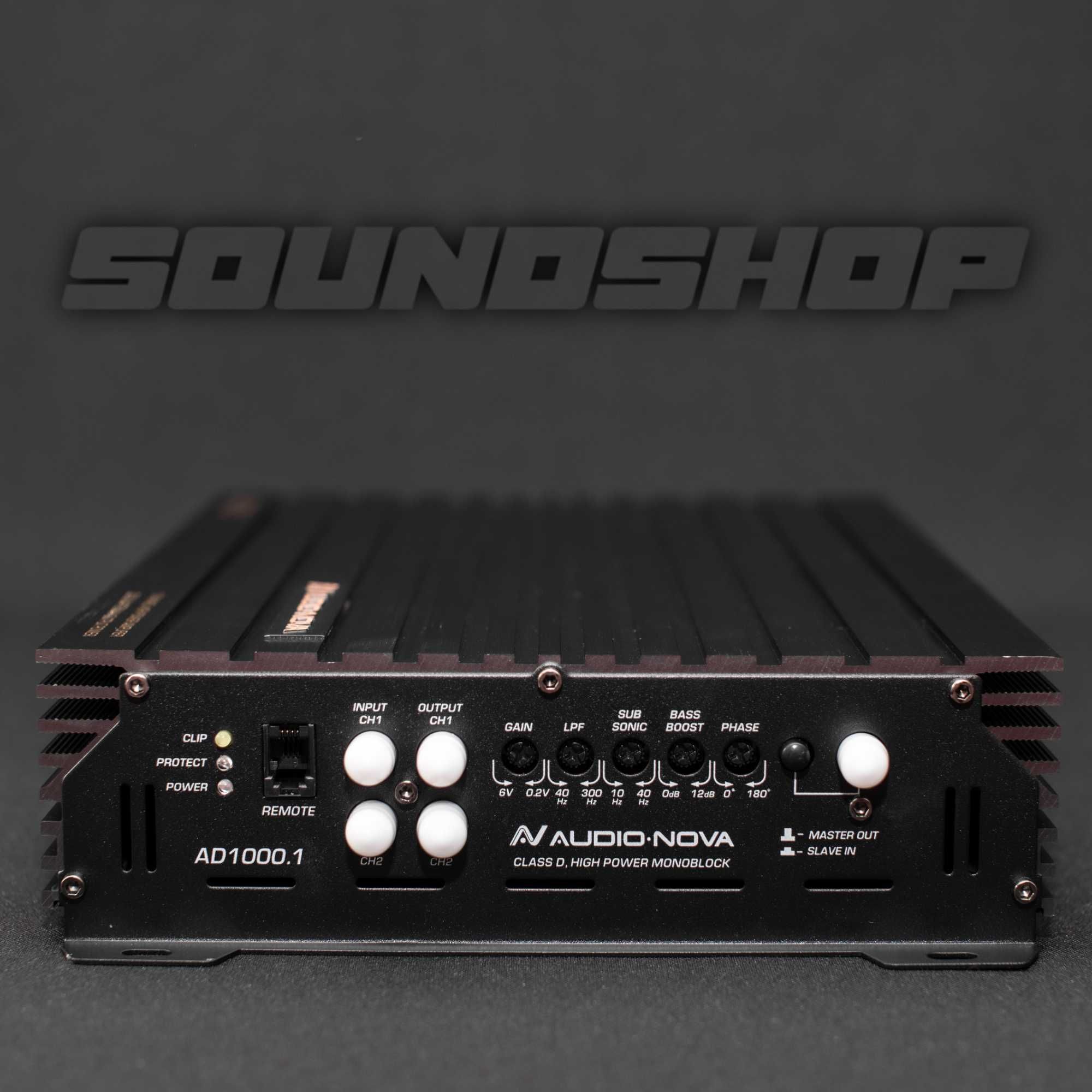 Wzmacniacz Audionova AD1000.1 (1250W RMS 1 Om)