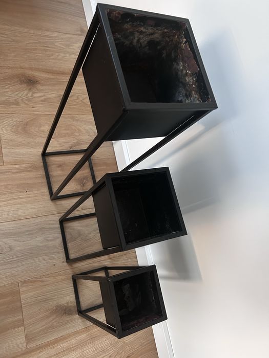 Stojak na kwiaty loft