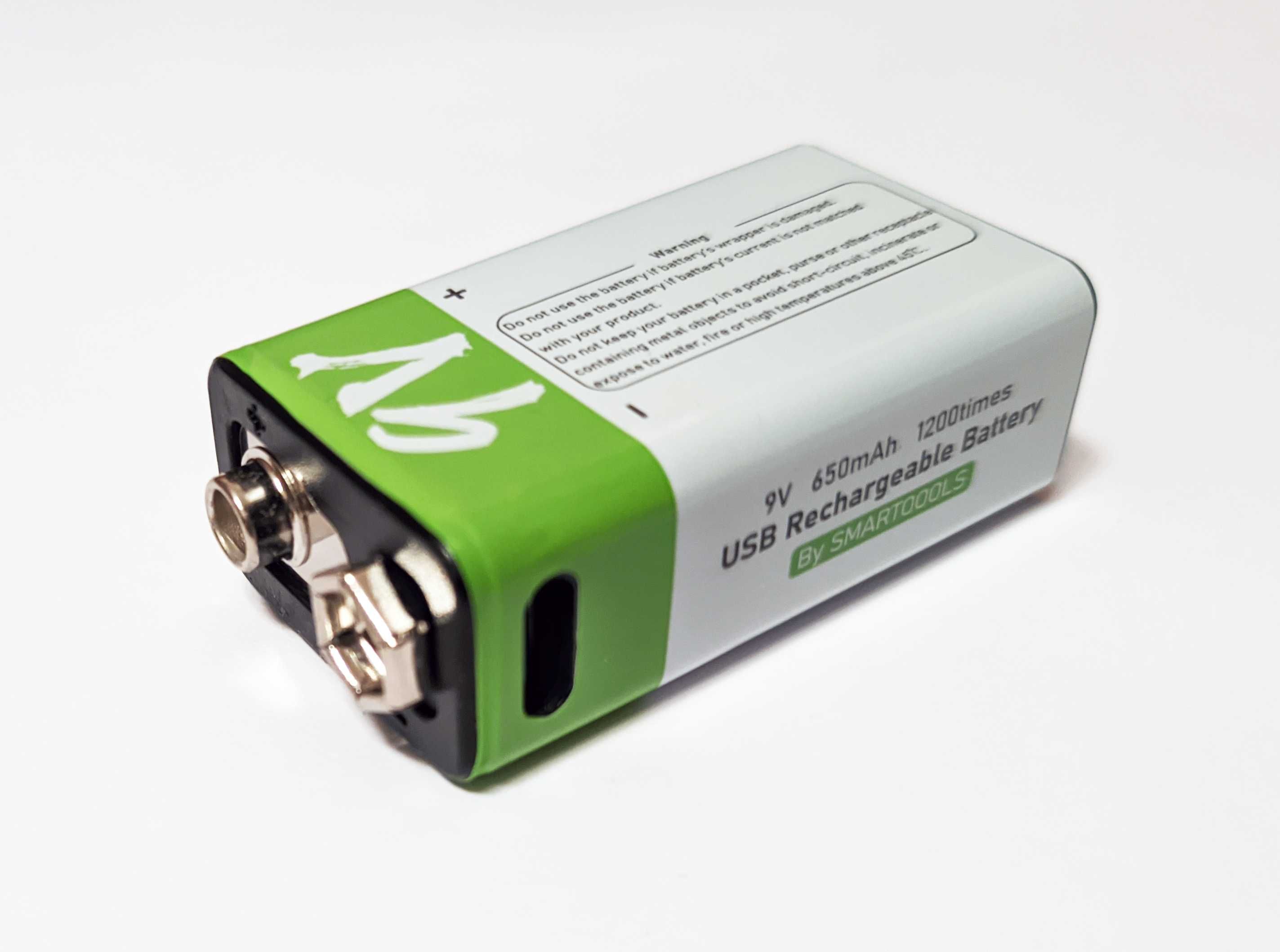 Акумулятор Крона, USB зарядка, 650mAh 9V,аккумулятор-батарейка-батарея