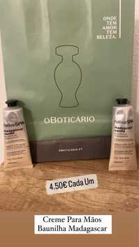 Vendo Creme Para Mãos (Oboticário)