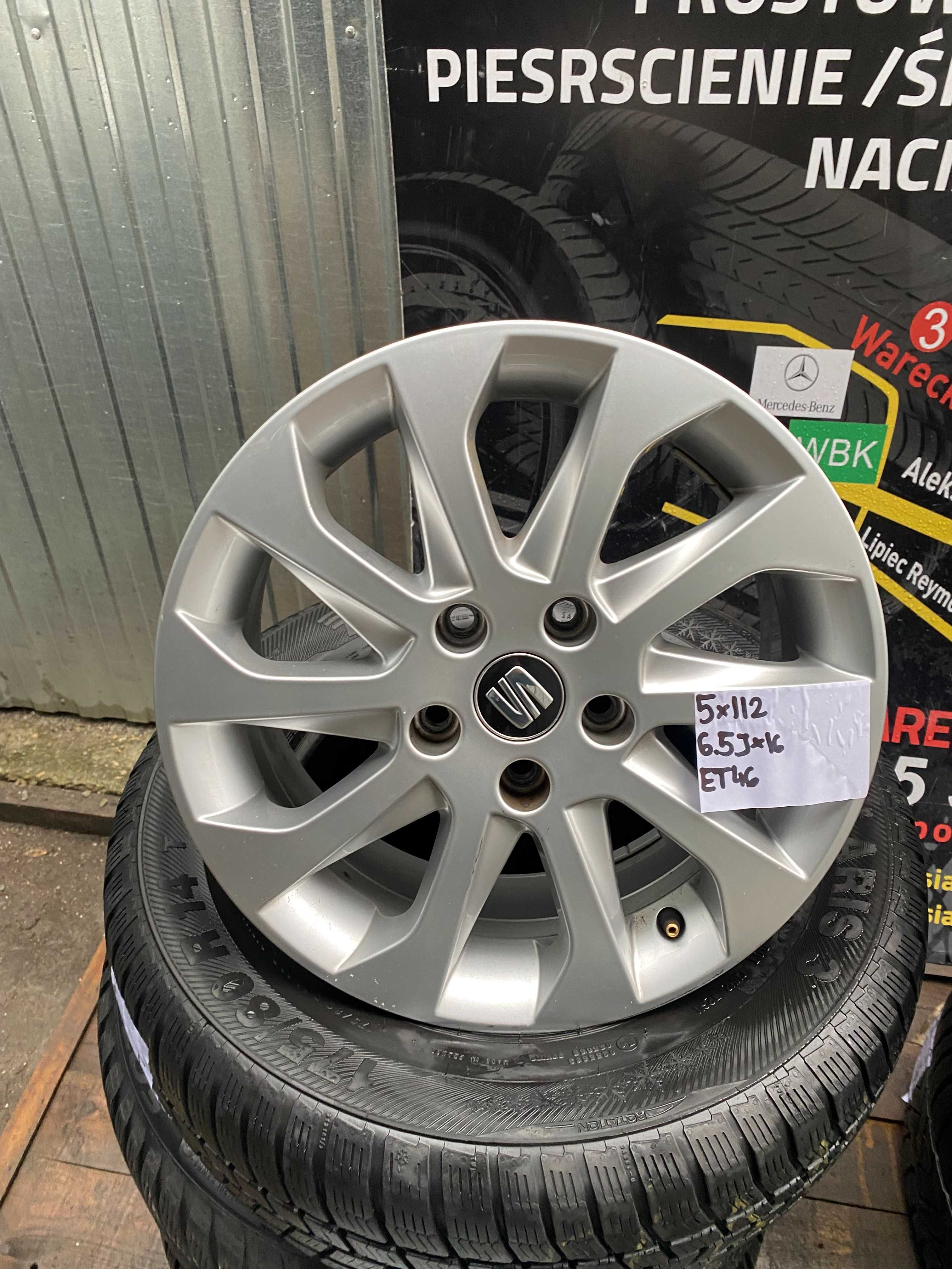 Alufelgi seat audi skoda vw 5x112 6,5 J 16 Cali ET 46 Montaż gratis!