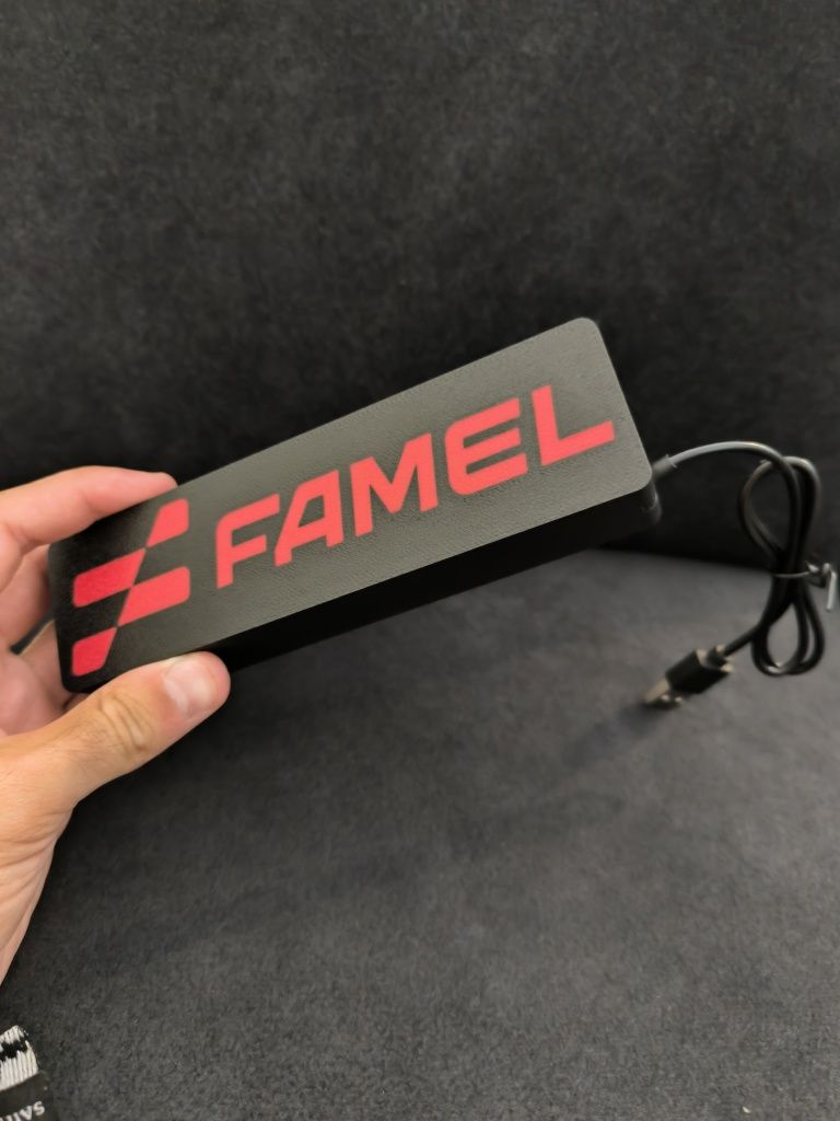 Candeeiro LED 3D personalizado (LED Lamp)