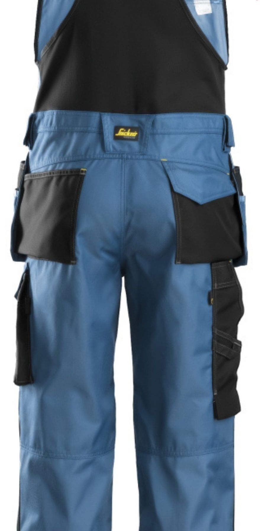 Ogrodniczki Snickers DuraTwill z workmi 0212 /158-170 Nowe
