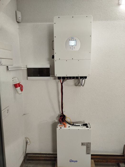 Електрик підключення інвертора, генератора екофлов, Deye.