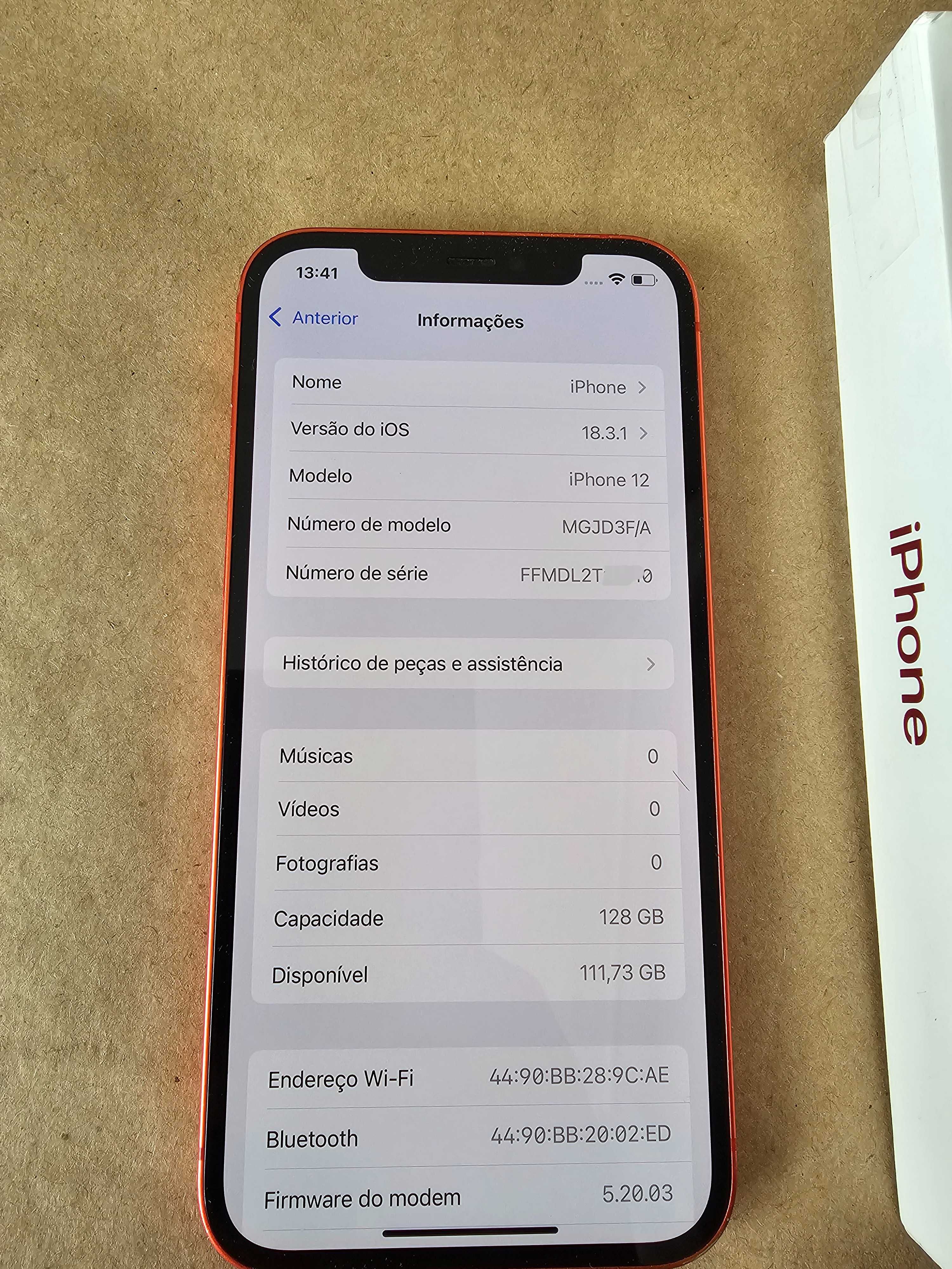 Iphone 12 128gb. Bateria 79%. Muito bom