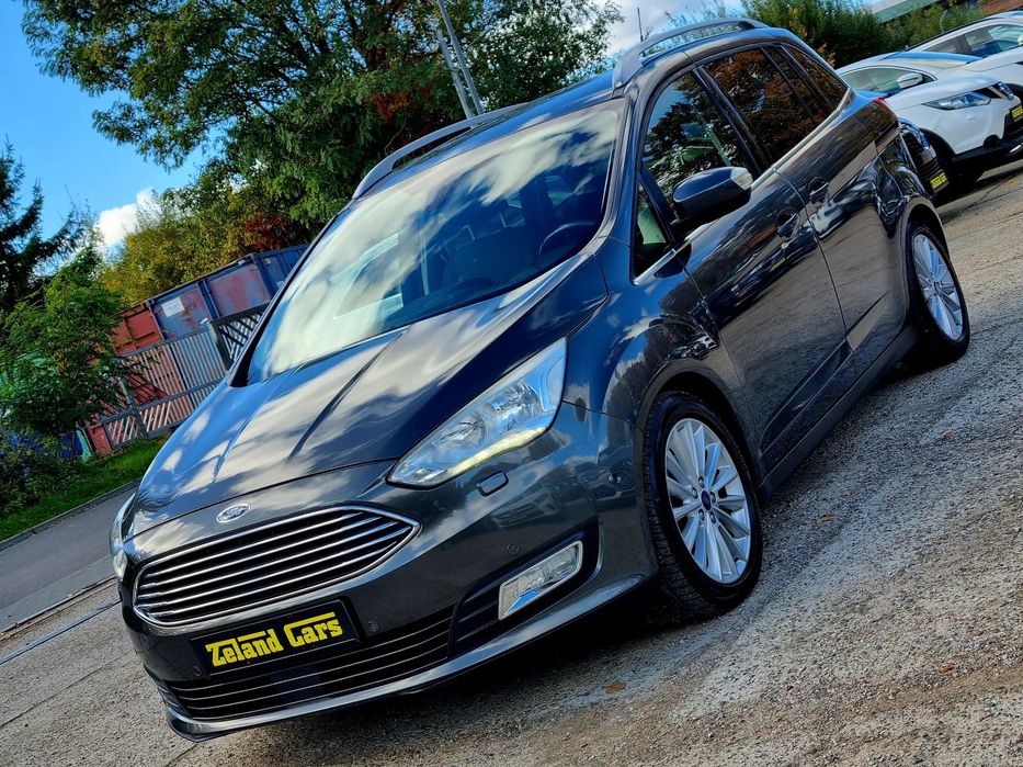 Ford Grand C-MAX Lift LED Serwis Navi Parktronic ACC Climatronic Gwarancja!
