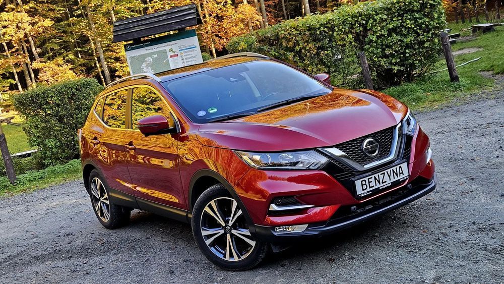 Nissan Qashqai 1.3 Benzyna /Full Serwis Nissan /Kamery360 /Panorama /Led /Hak