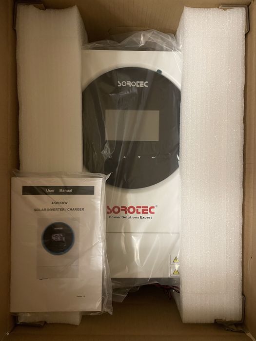 Гібридний інвертор новий Sorotec REVO VM IV 6kW/48V  ДБЖ