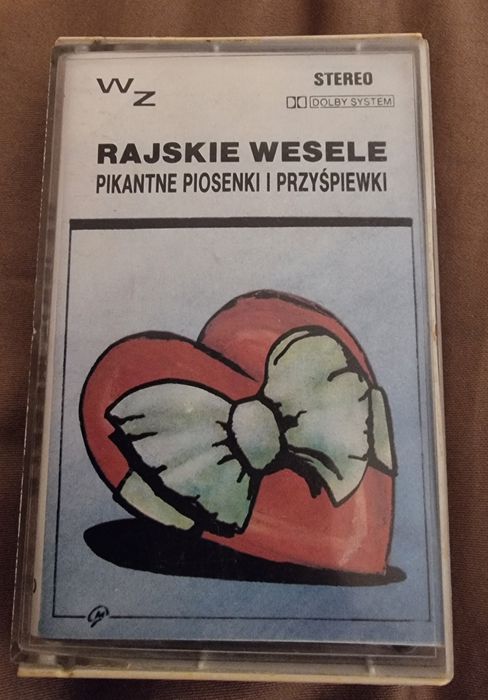 Kaseta Rajskie Wesele Pikantne Piosenki i Przyśpiewki