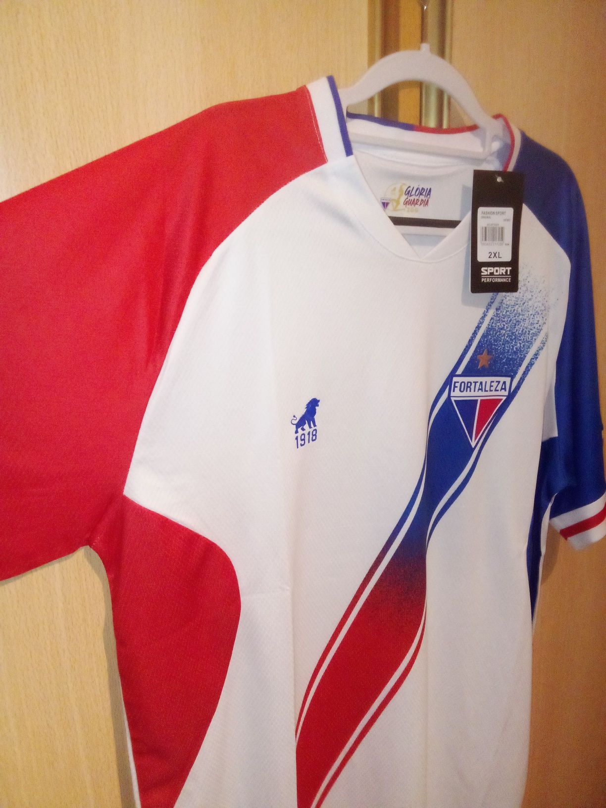 Camisola de futebol do Fortaleza Brasil