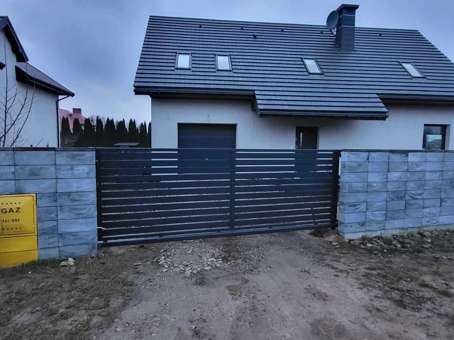Ogrodzenie panelowe 3D plus Podmurówka
