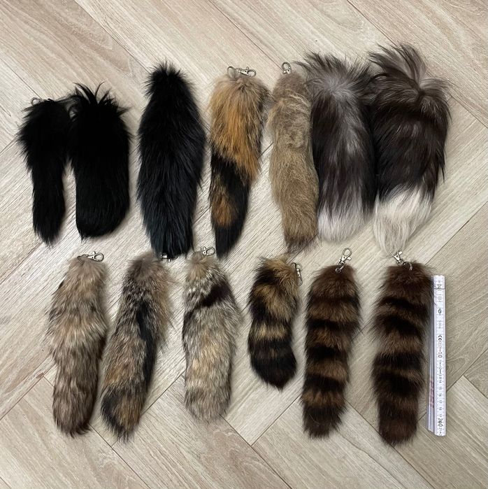 Lis/Szop/Lisia kita/ogon/brelok/brelok z lisa/ Lisi ogon