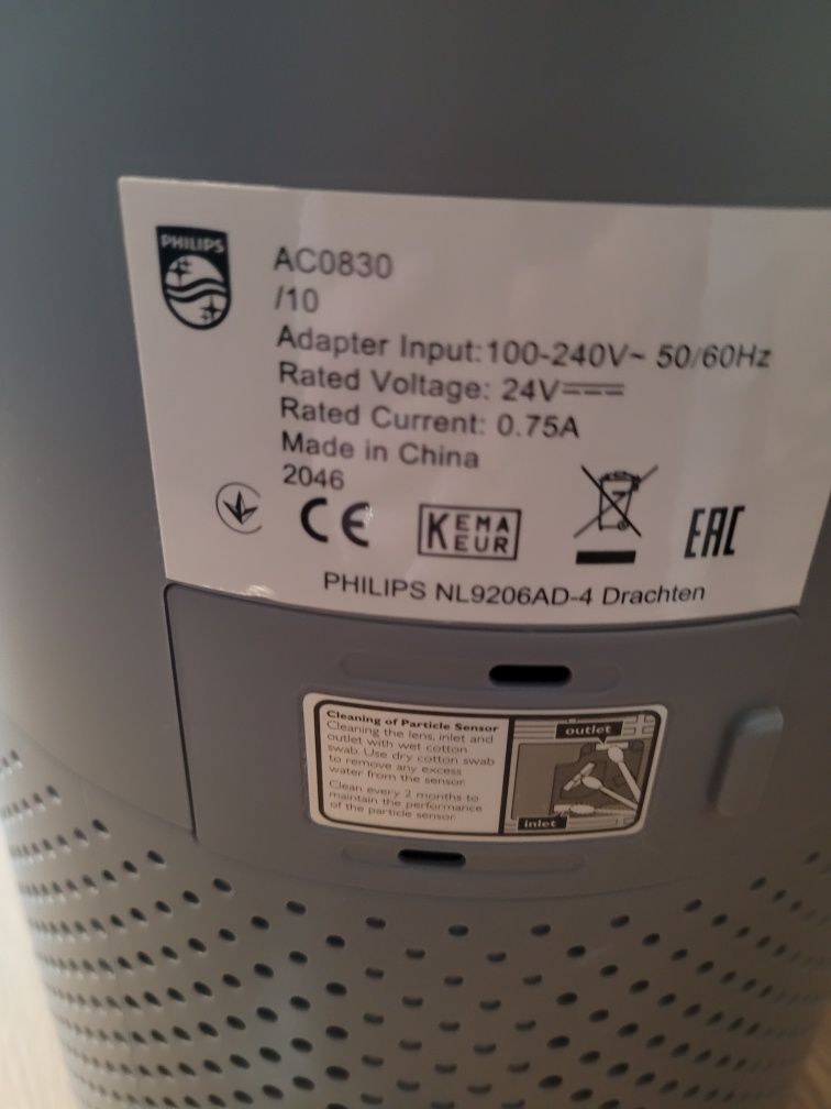 Oczyszczacz powietrza PHILIPS AC0830/10