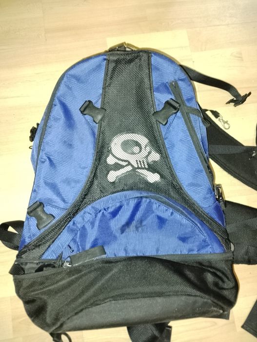 Plecak TOPGAL skate czaszka punk