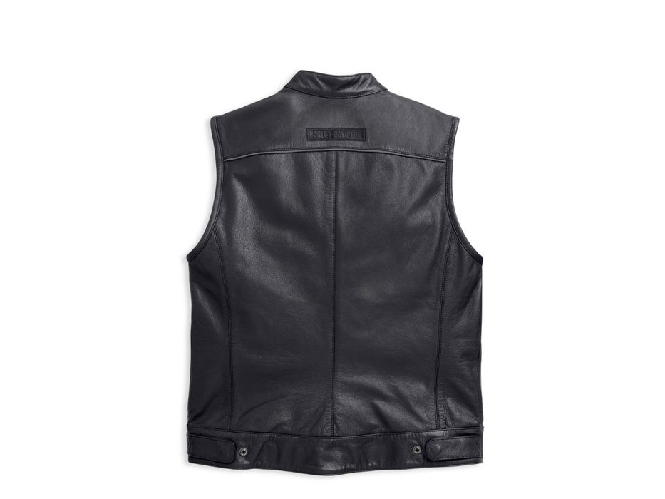 Kamizelka skórzana na motor Harley Davidson Foster rozm.L i XL