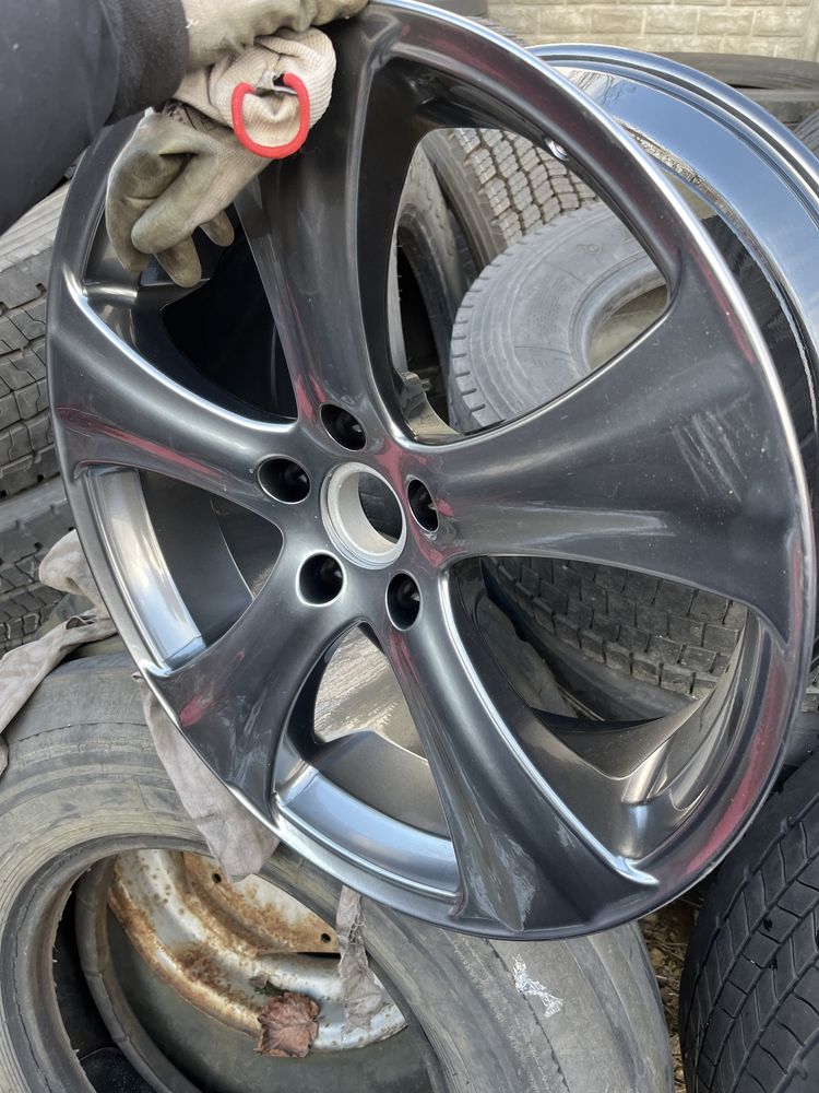 Alufelga 22” Porshe Cayenne Techart Formula ET50 1szt odnowiona