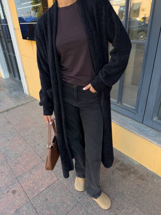 Кардігани з альпаки теплий