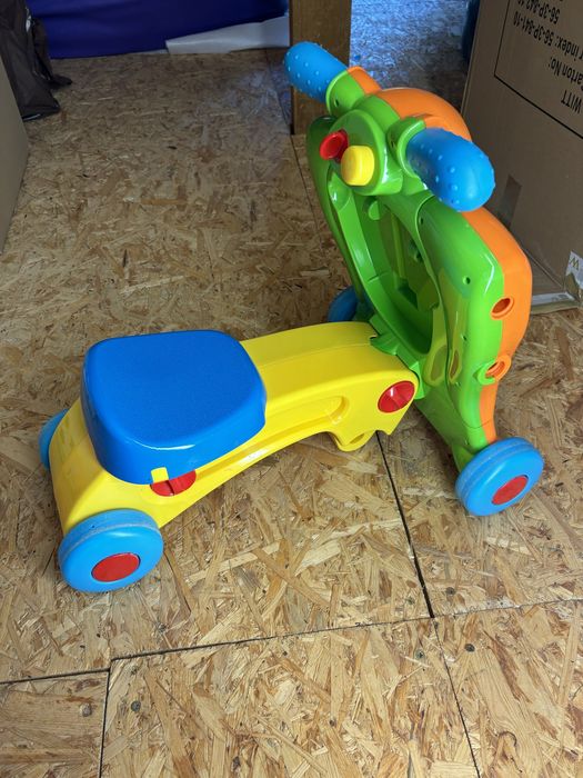 2in1 Baby walker Smiki chodzik pchacz