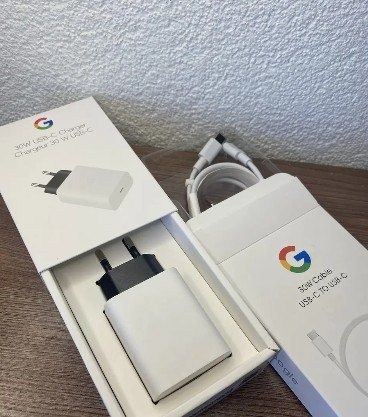 Google Pixel 30W швидкісна зарядка комплект (блок + кабель) В КОРОБЦІ