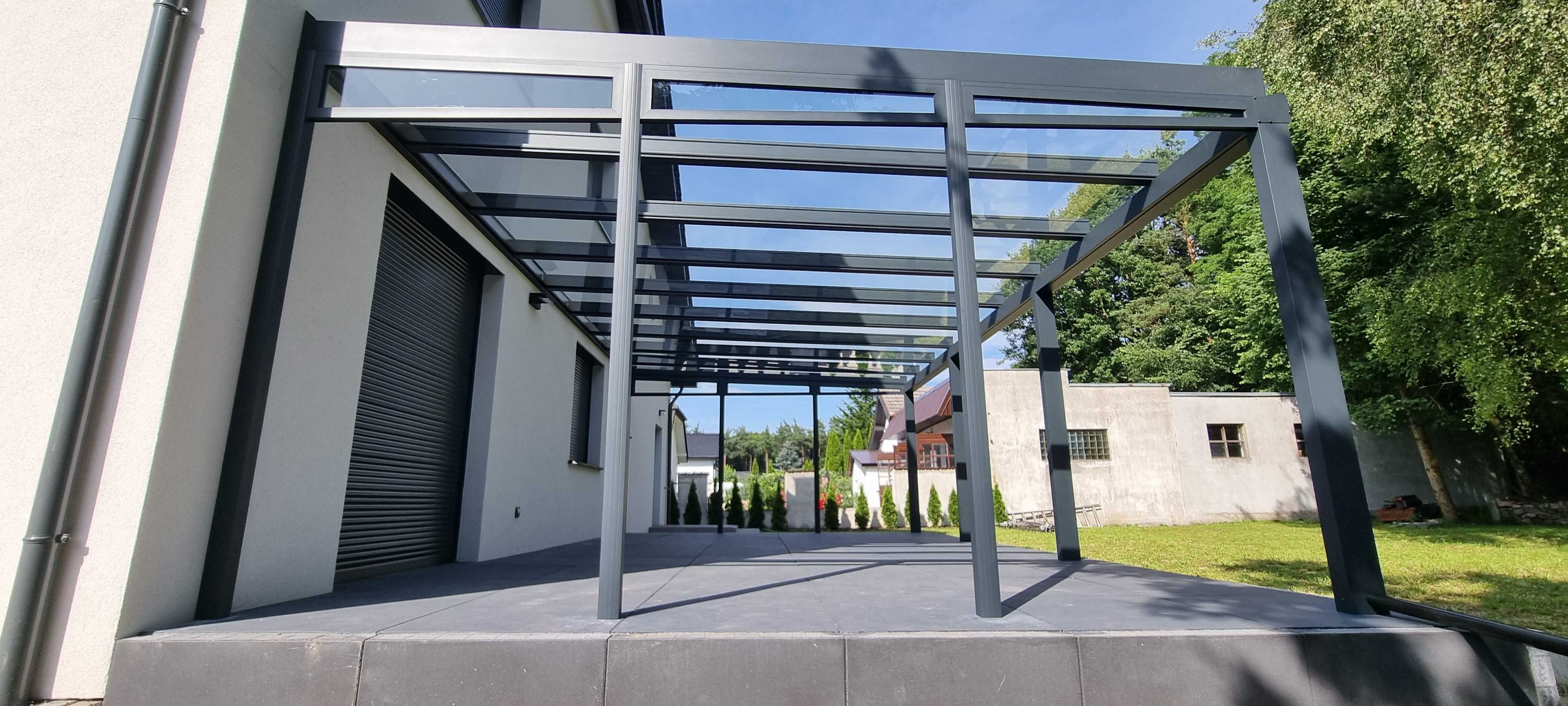 ++ Aluminiowe Zadaszenia Tarasów Ogrody Zimowe Super Jakość ++