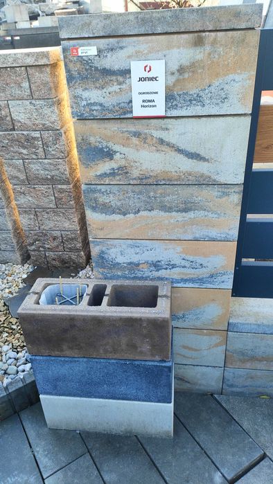 Pustak do budowy grilla pustak konstrukcyjny bloczek betonowy elewacja