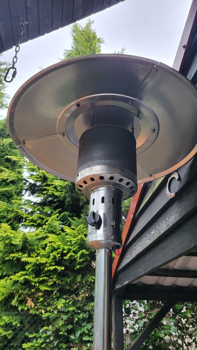 Ogrzewacz Landman gazowy stojący parasol grzewczy / piecyk + butla gaz