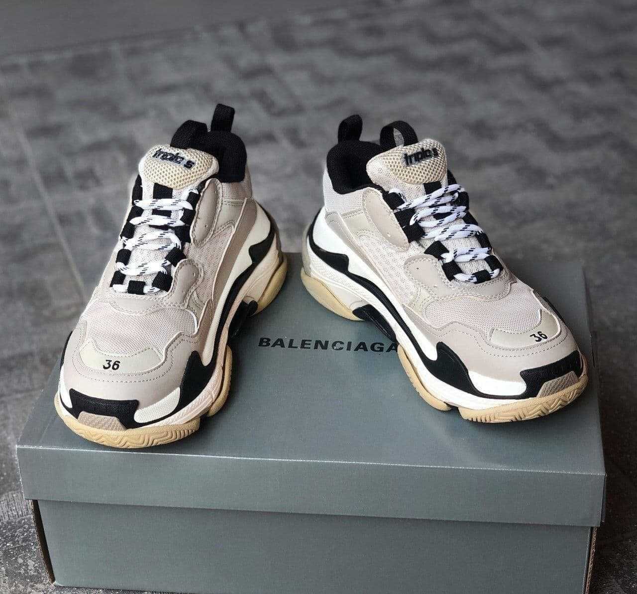 Buty Balenciaga Triple S Grey beige 36-43