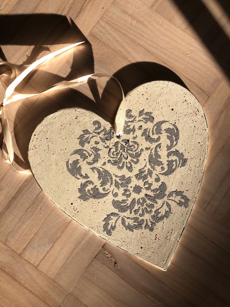 serce decoupage dekupaż