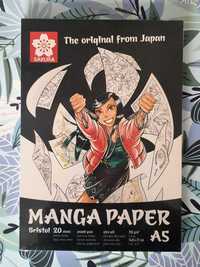 Sakura Manga Paper A5 nowy blok papier arkusze manga komiks