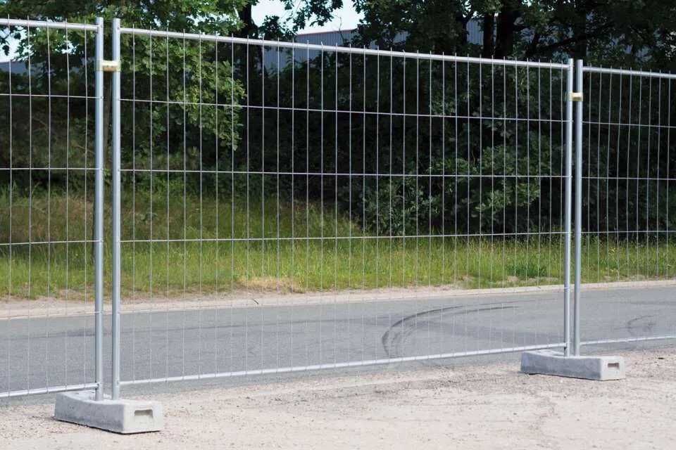 Stopa Podstawka Ogrodzenia Tymczasowego PCV panel podpora ogrodzenie