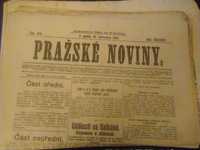 продам старые газеты пражские 1914