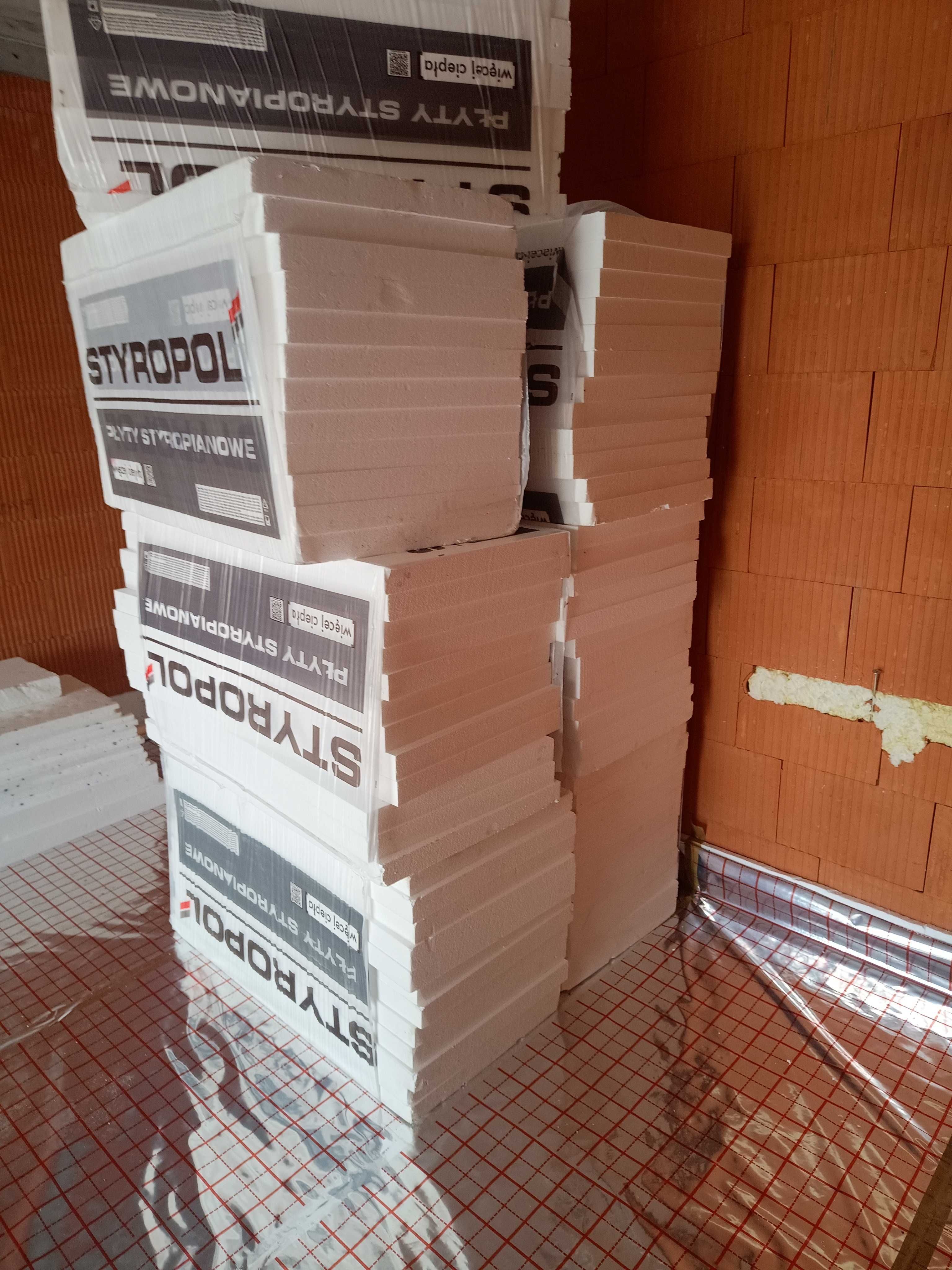 Styropian EPS100 0,031 i EPS200, 9 paczek + wolne płyty