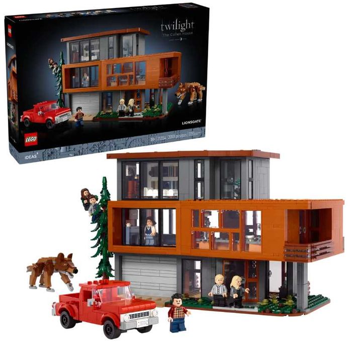 Klocki Lego 21354 Zmierzch — dom Cullenów