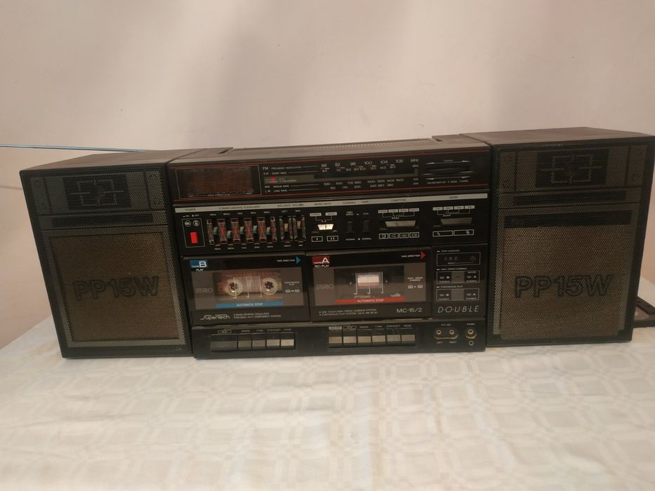 Бумбокс Supertech MC-15/2