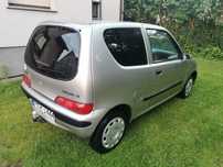 Fiat Seicento elektryczne szyby, dodatkowe opony zimowe z felgami, hak, 2 kluczyki