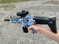 Дитячий Автомат SCAR-L з гри PuBG акумуляторе 7.4V Стріляє Кулями 6мм
