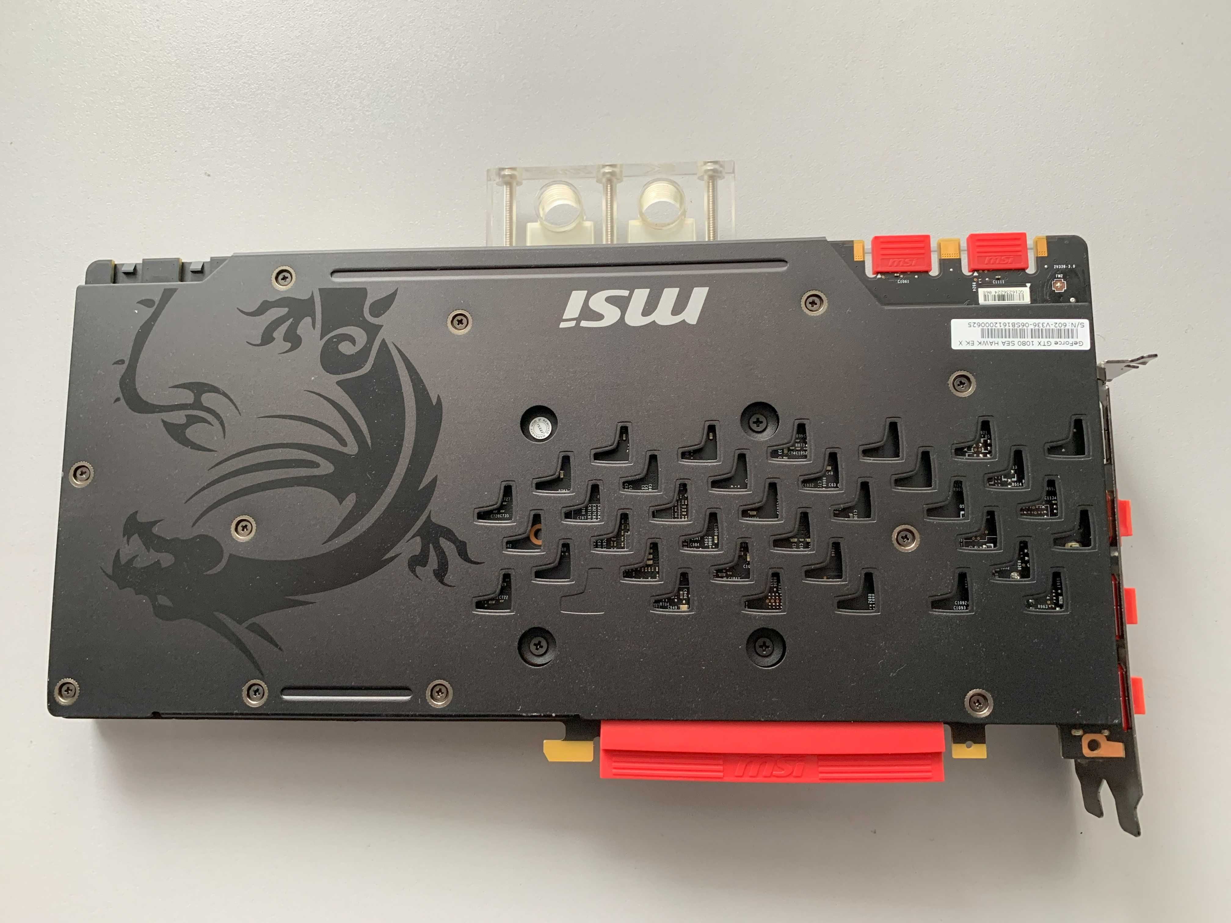 Відеокарта (для водного охолодження) MSI GeForce GTX 1080 SEA HAWK EK