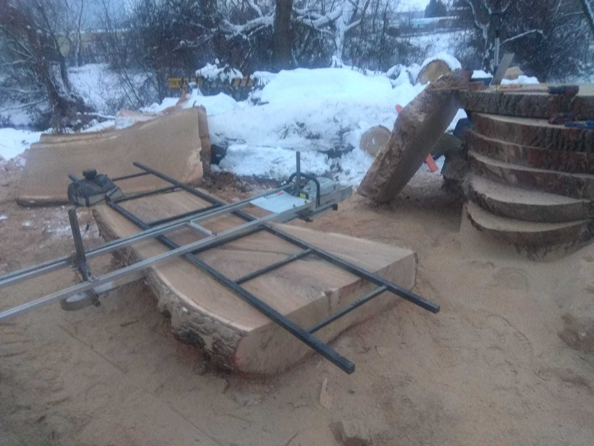 tartak trak mobilny do 180 cm wycinka drzew
