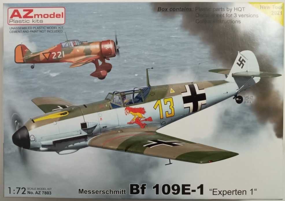 Збірна модель Messerschmitt Bf 109E-1 "Experten 1"