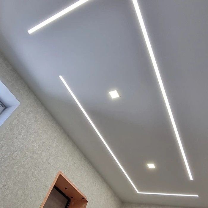 НАТЯЖНІ СТЕЛІ 420 кв.м. Натяжні потолки Львів ПРЕМІУМ ЯКІСТЬ. Монтаж