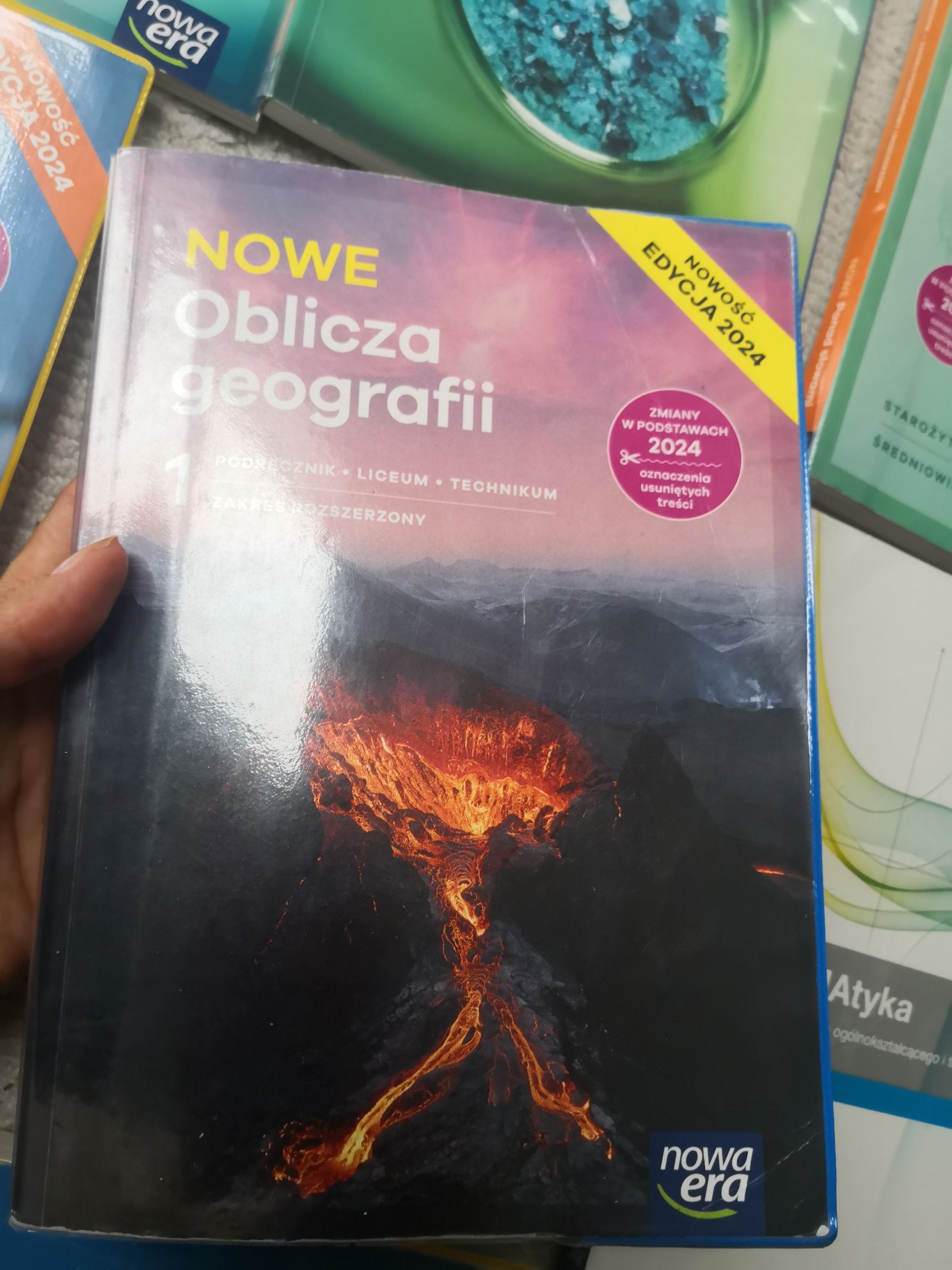 Zestaw 7 podręczniki Technikum Liceum klasa 1