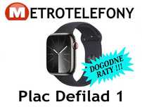 Apple Watch 9 45mm Cellular Graphite Stainless Steel-Midnight Band S/M