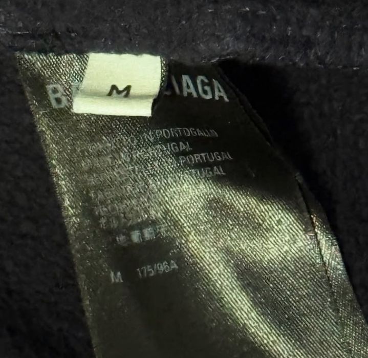 Кофта Balenciaga Quest Hoodie In Navy